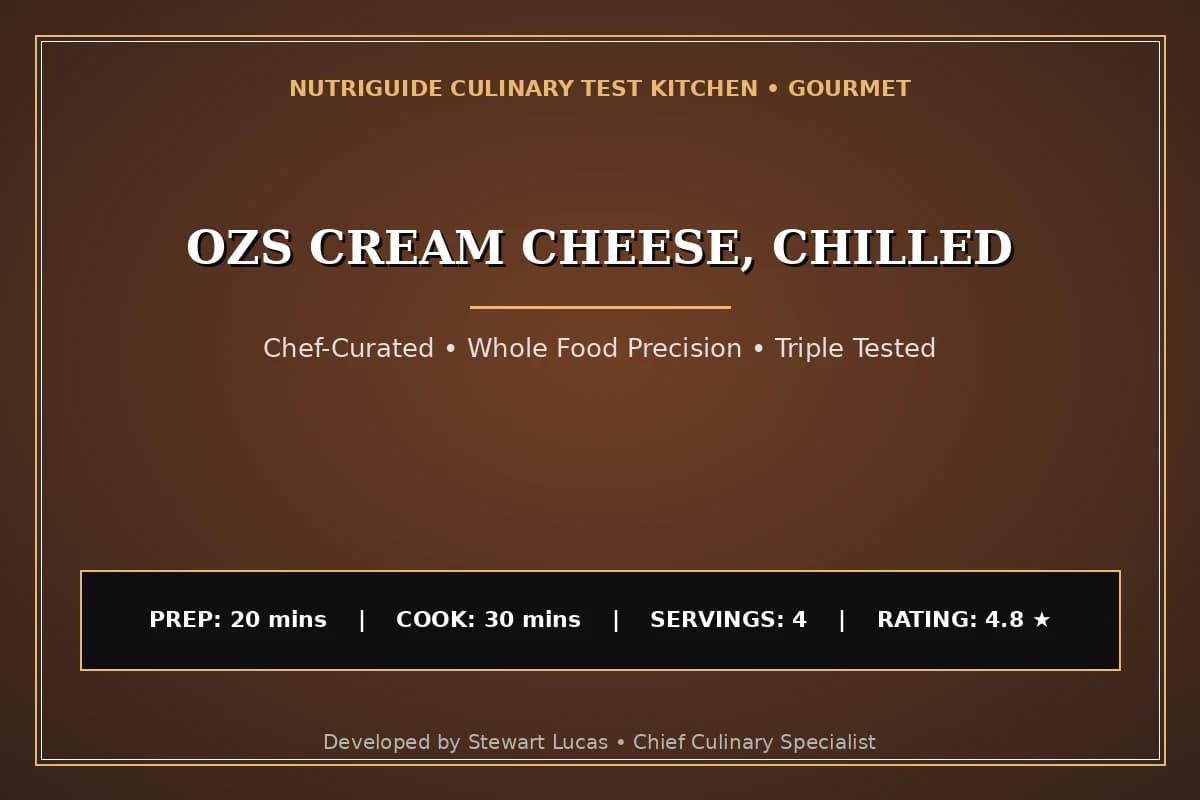 Ozs Cream Cheese, Chilled