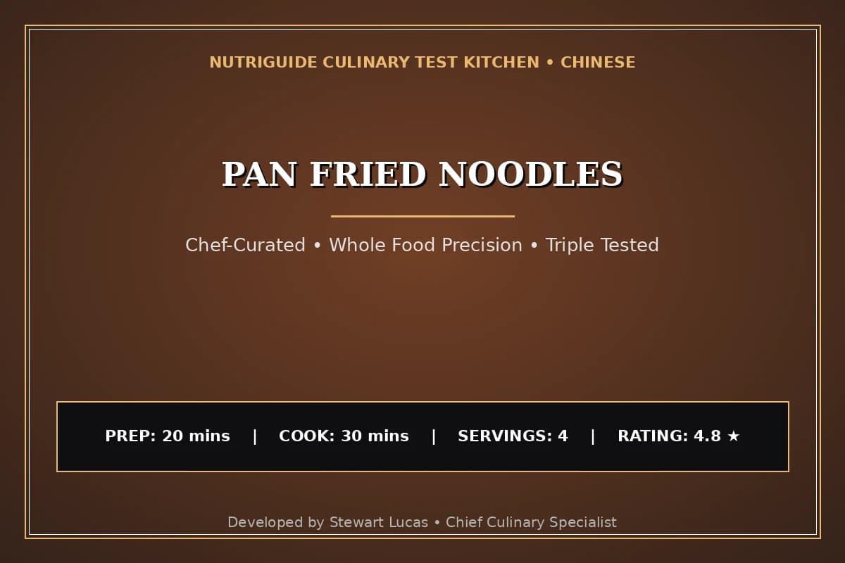 Pan Fried Noodles