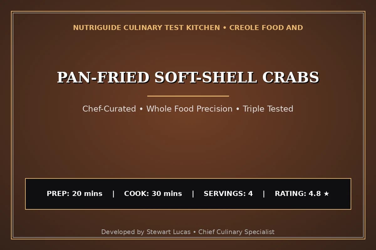 Pan-Fried Soft-Shell Crabs