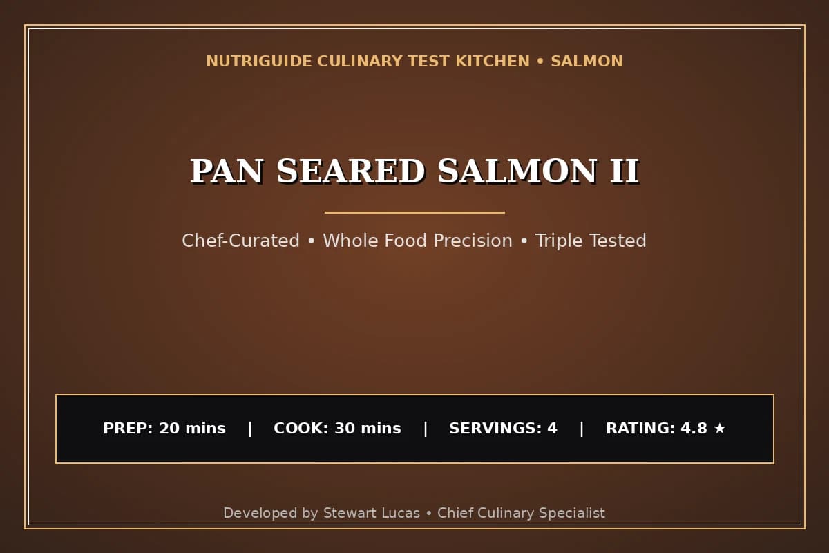 Pan Seared Salmon Ii
