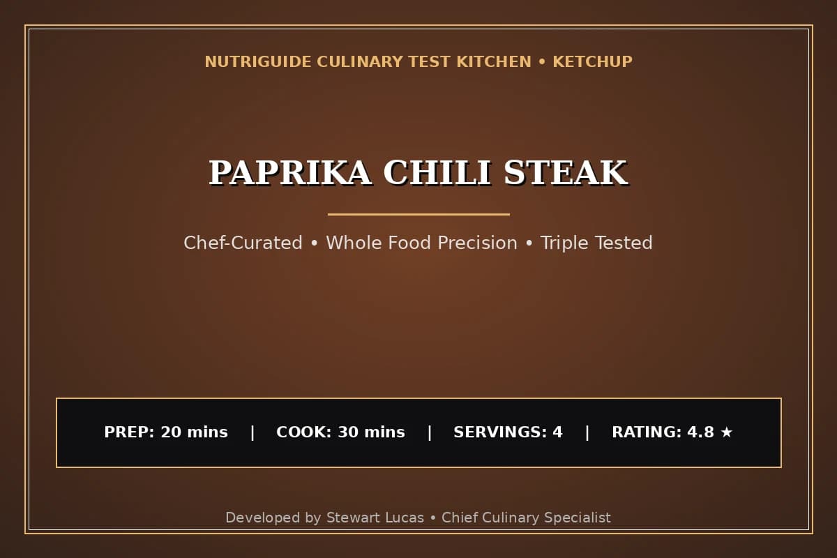 Paprika Chili Steak