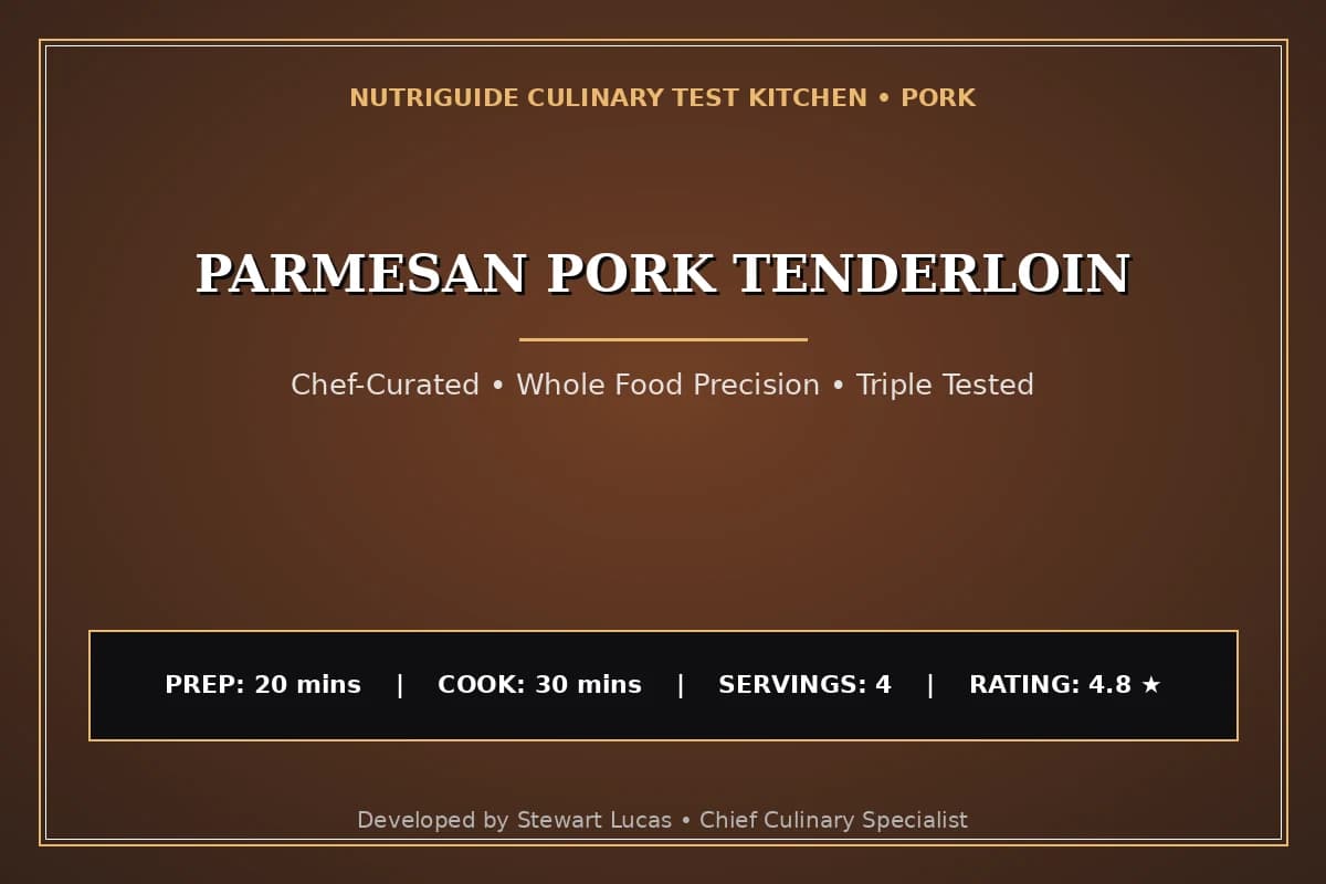Parmesan Pork Tenderloin