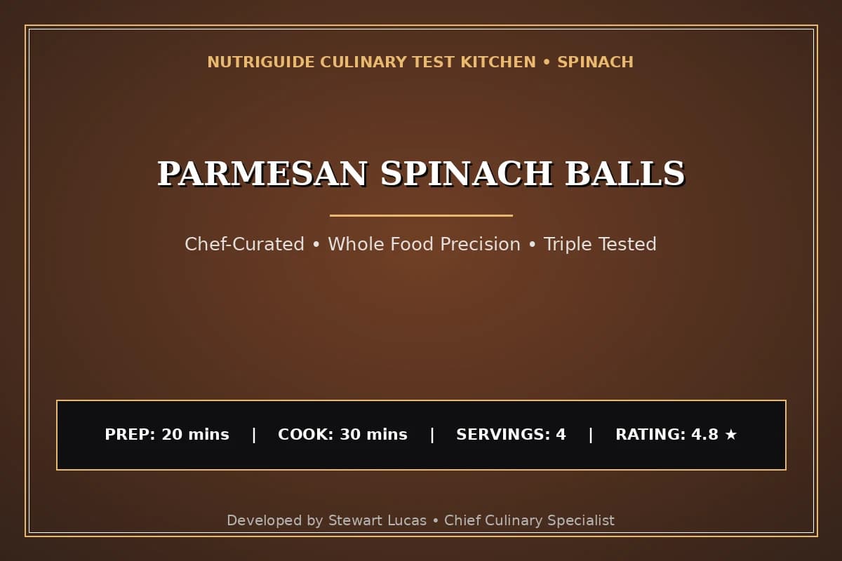 Parmesan Spinach Balls