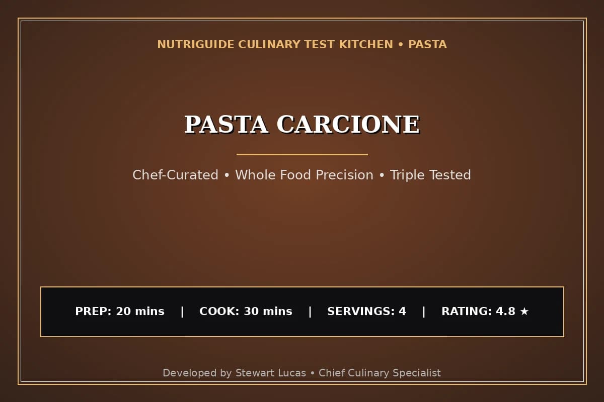 Pasta Carcione