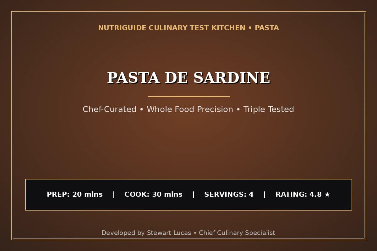 Pasta De Sardine