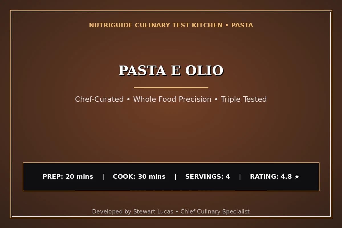 Pasta E Olio