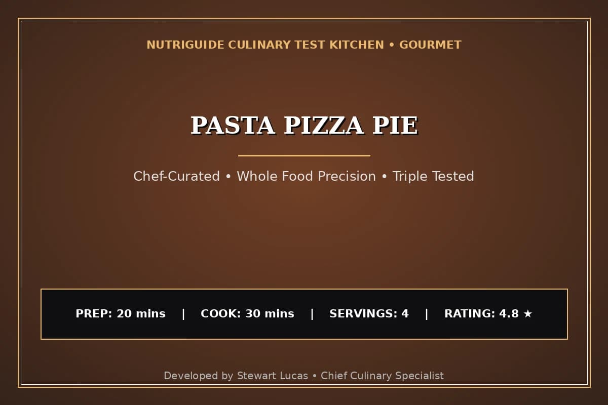 Pasta Pizza Pie