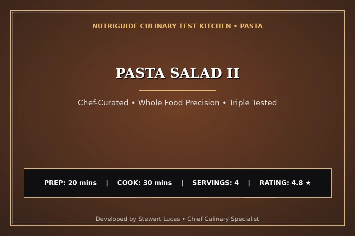 Pasta Salad Ii