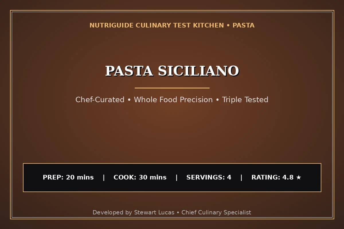 Pasta Siciliano