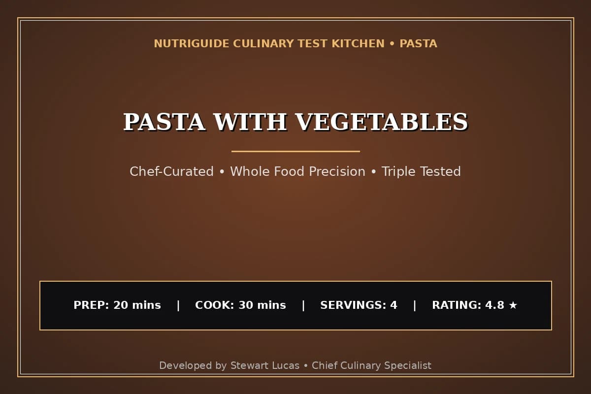 Pasta With Vegetables