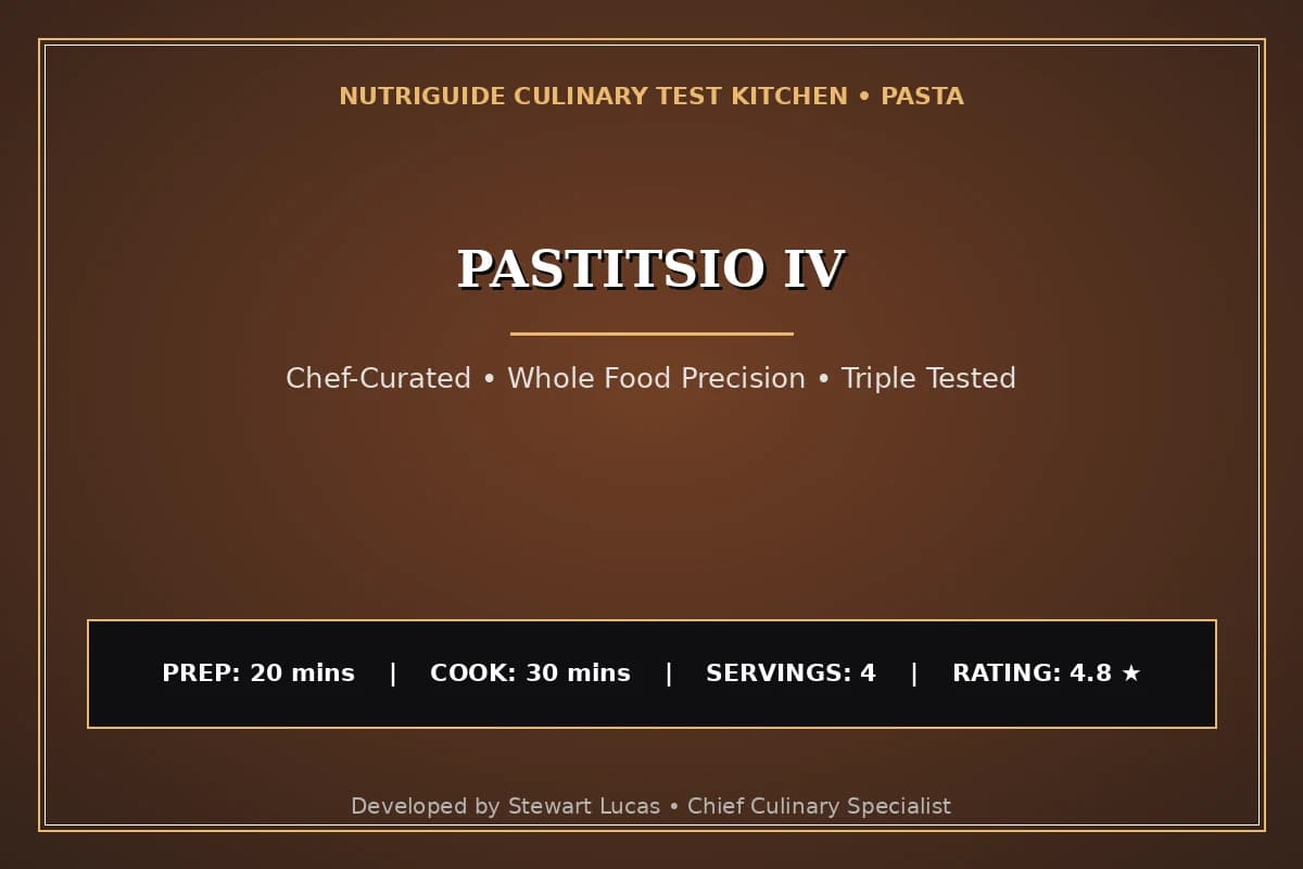 Pastitsio Iv