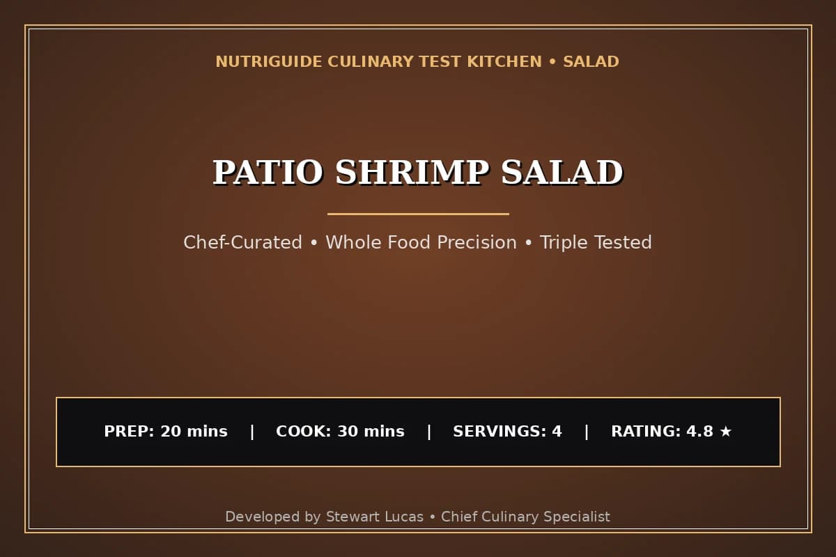 Patio Shrimp Salad