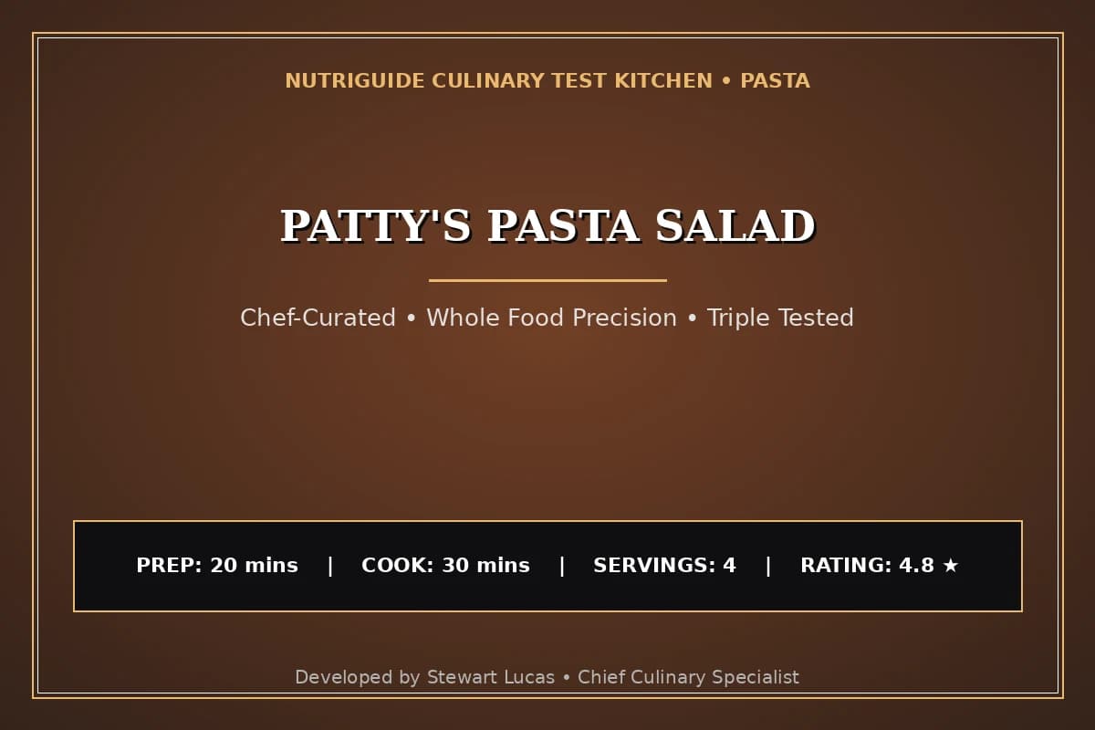 Patty'S Pasta Salad