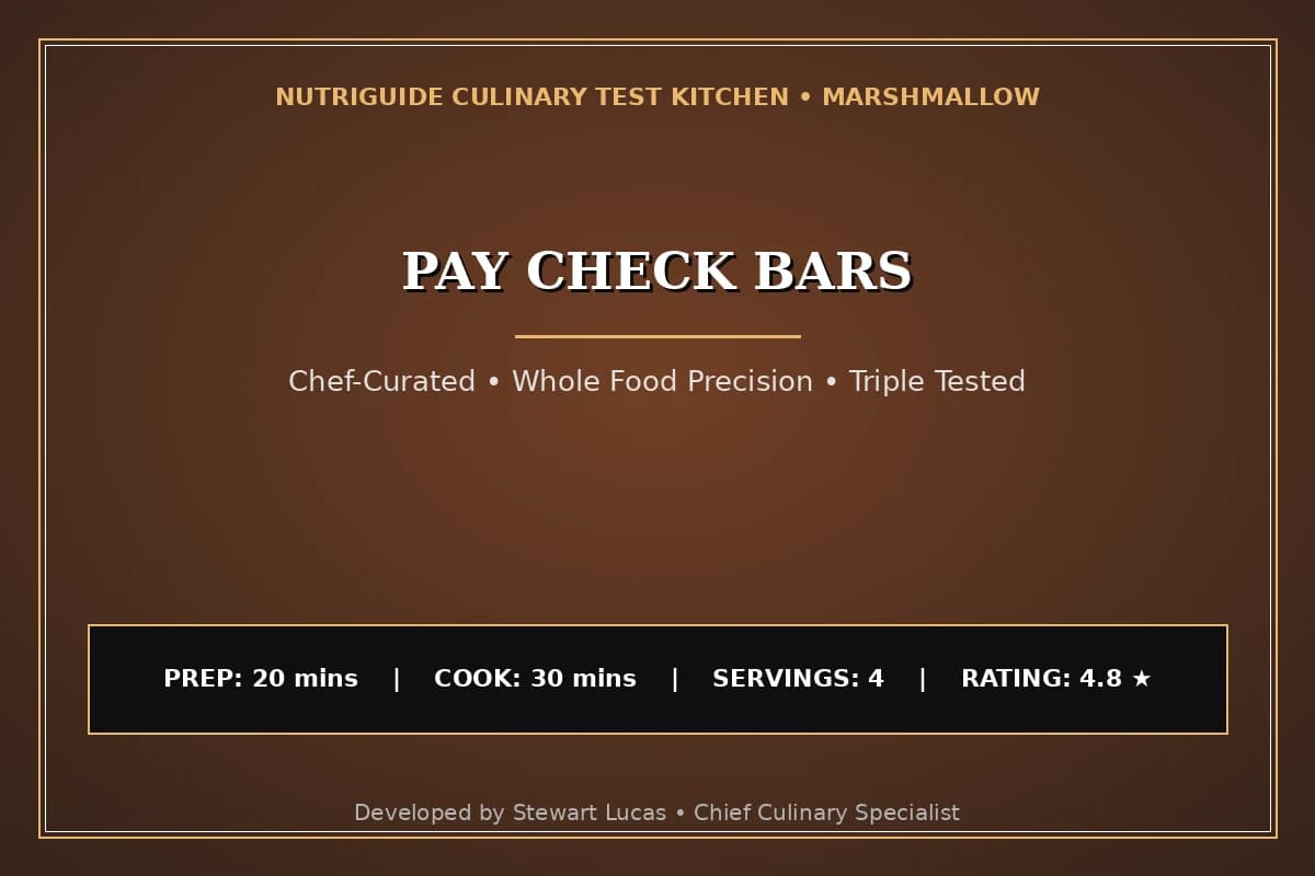 Pay Check Bars