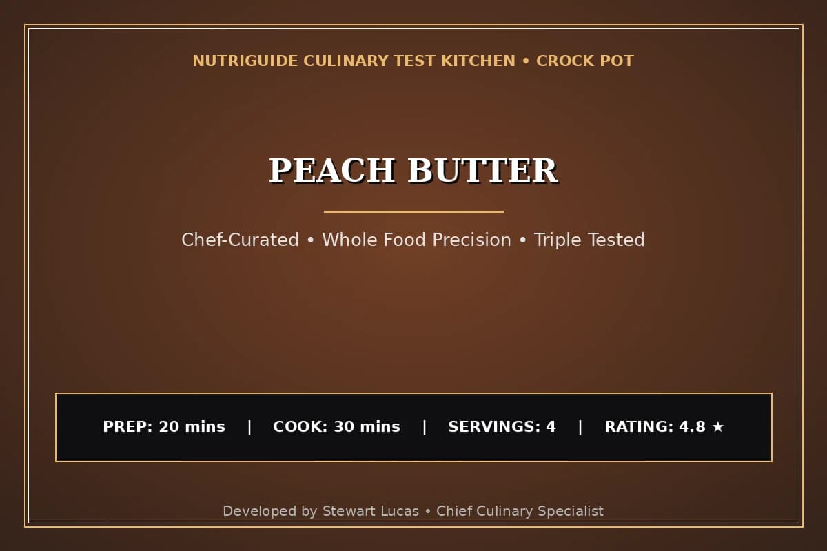 Peach Butter