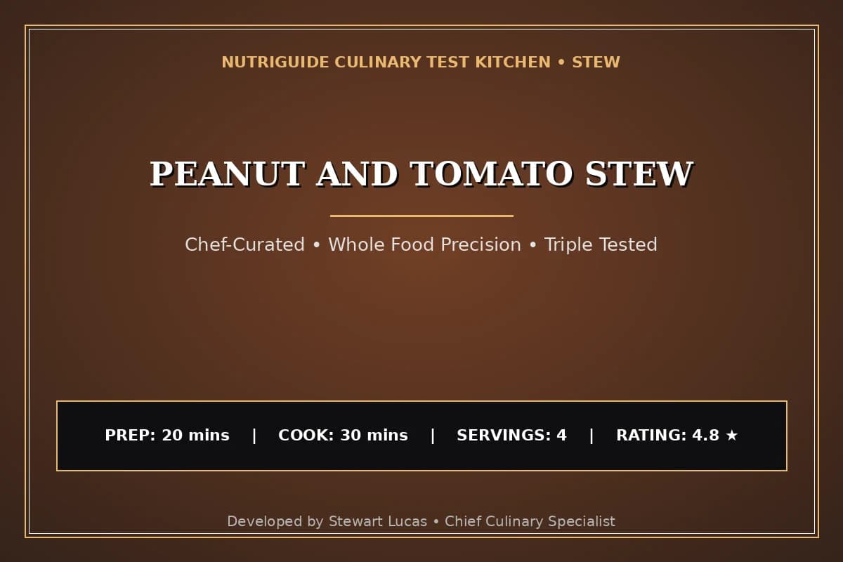 Peanut And Tomato Stew