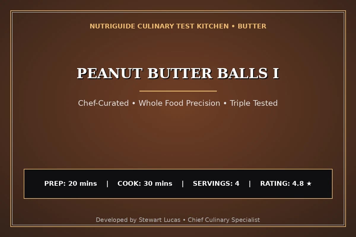 Peanut Butter Balls I