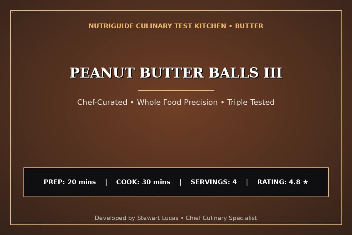 Peanut Butter Balls Iii