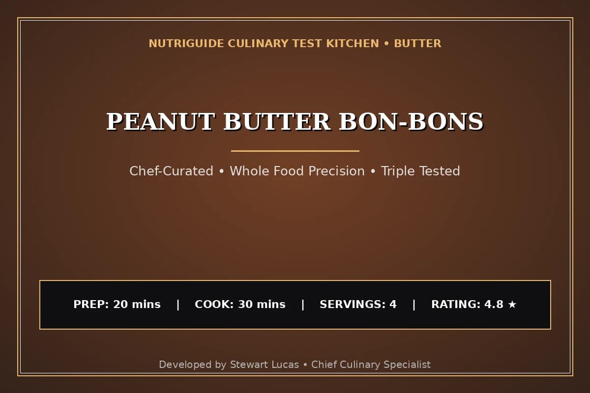 Peanut Butter Bon-Bons
