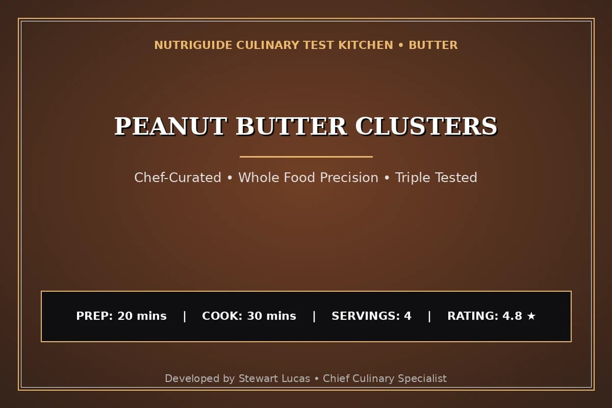 Peanut Butter Clusters