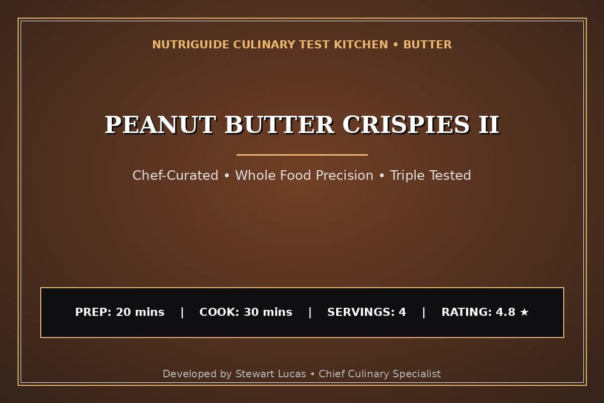 Peanut Butter Crispies Ii
