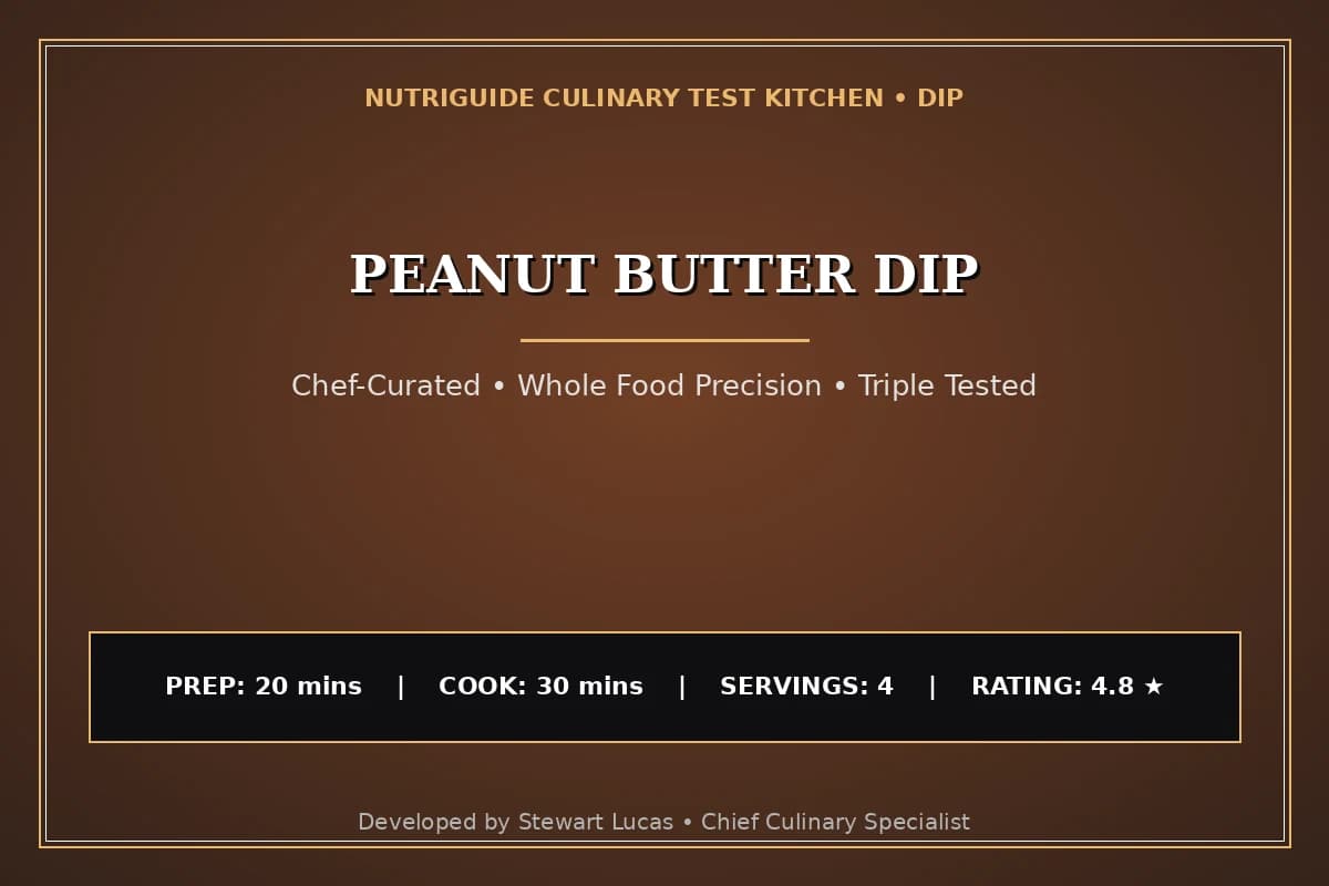 Peanut Butter Dip