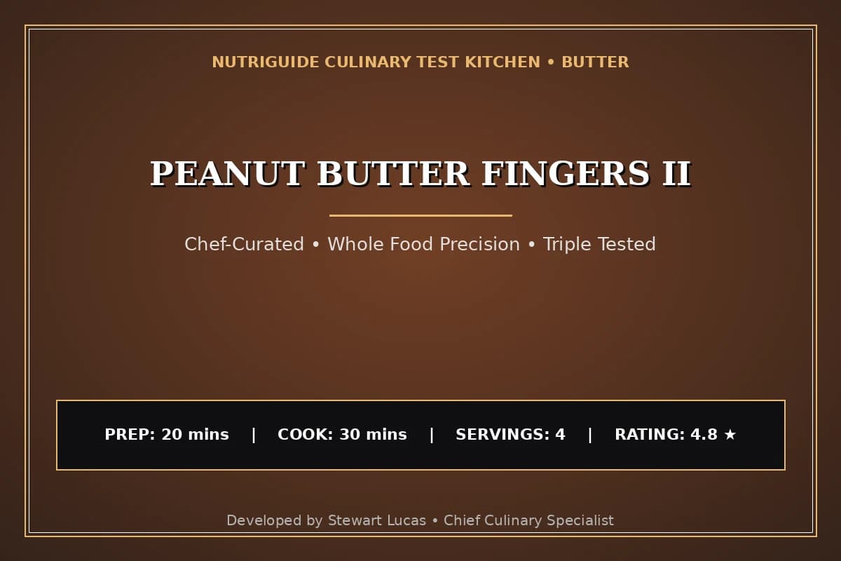 Peanut Butter Fingers Ii