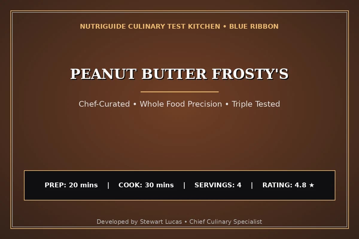 Peanut Butter Frosty'S