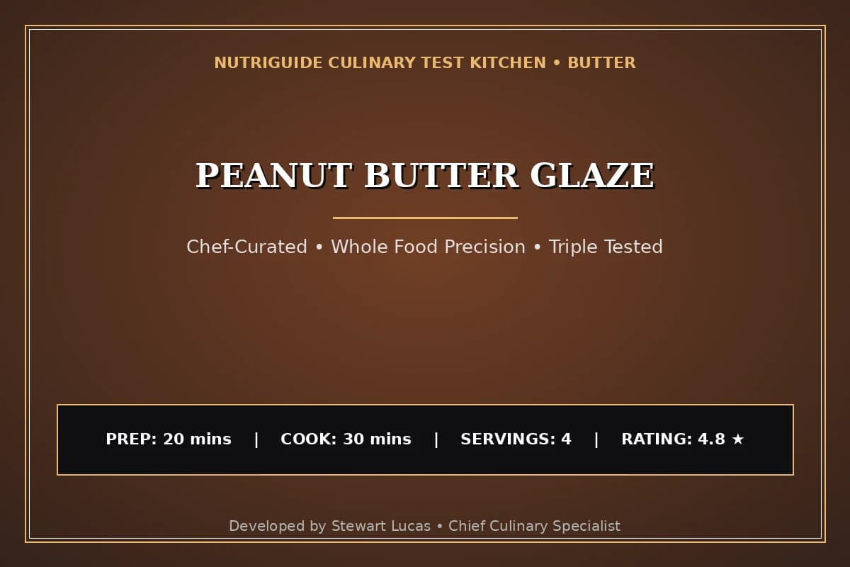 Peanut Butter Glaze