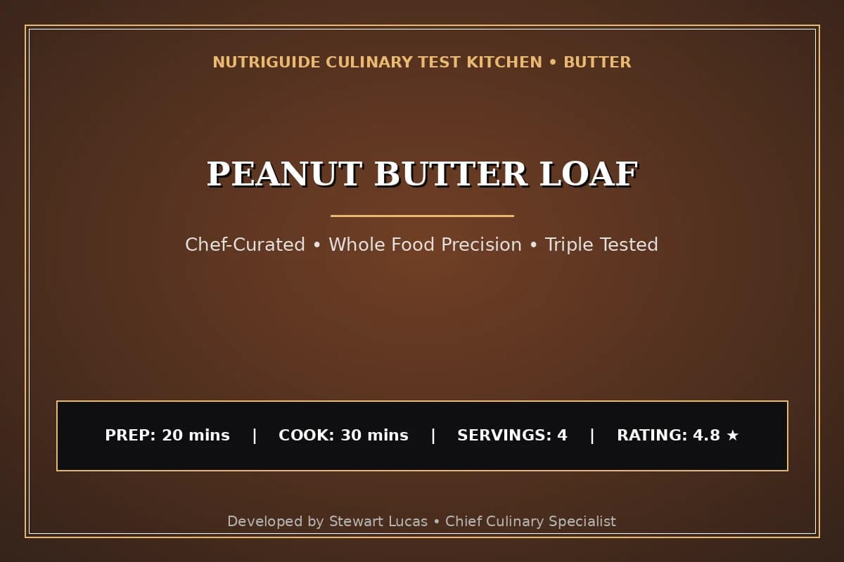 Peanut Butter Loaf
