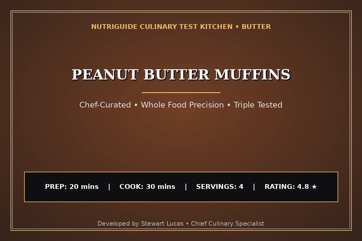 Peanut Butter Muffins