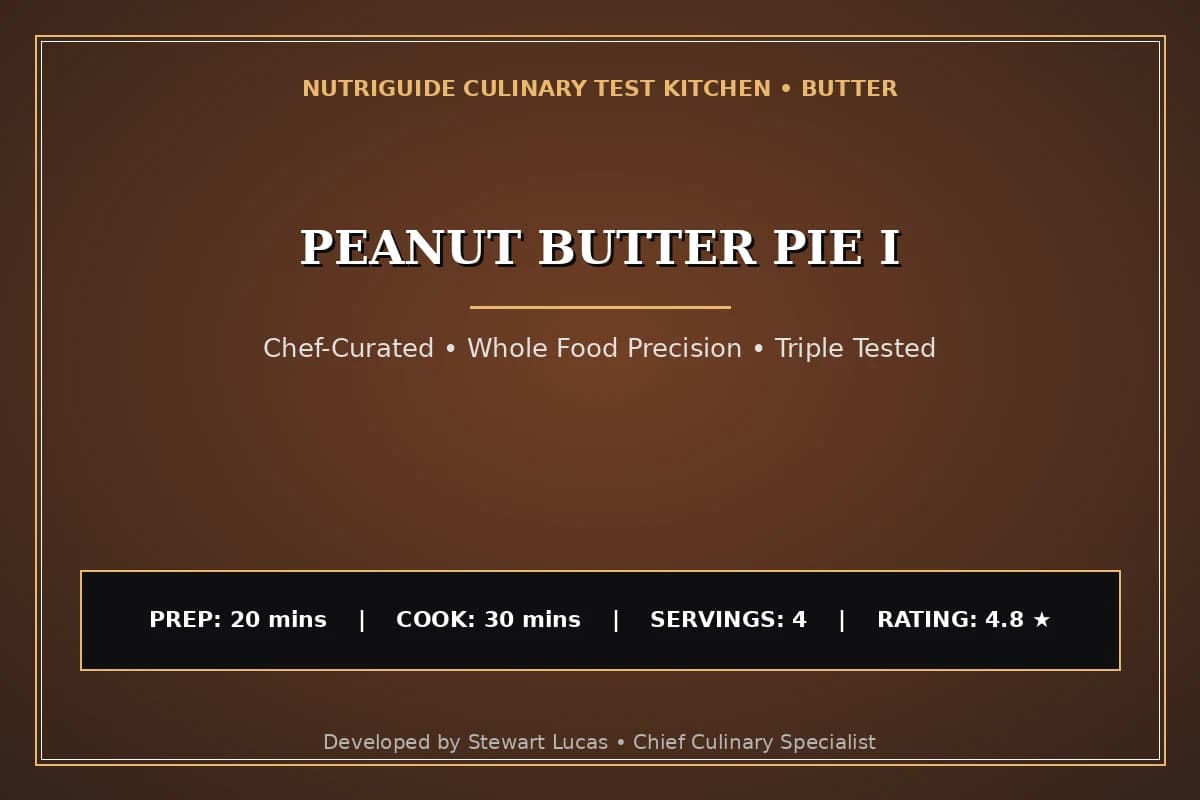Peanut Butter Pie I