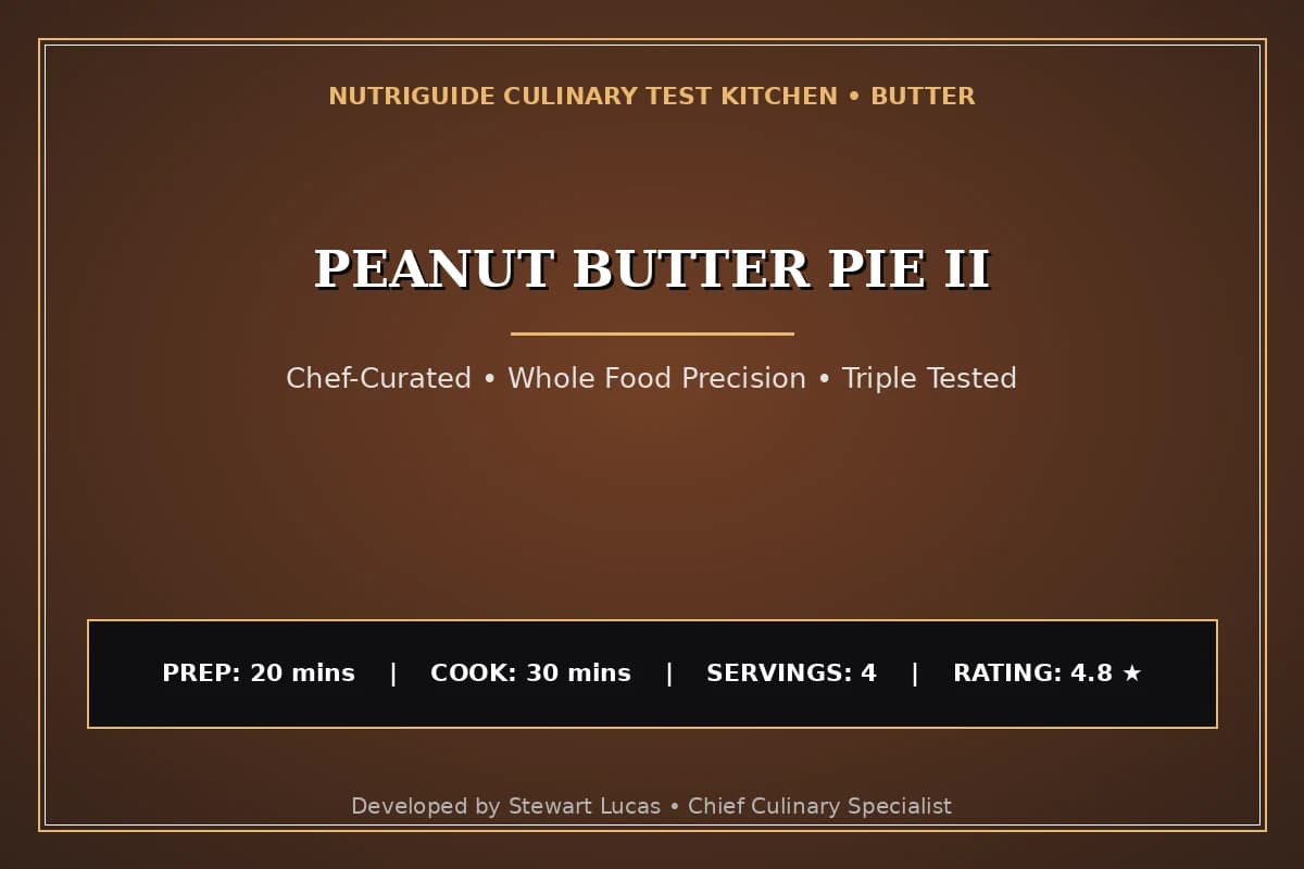Peanut Butter Pie Ii