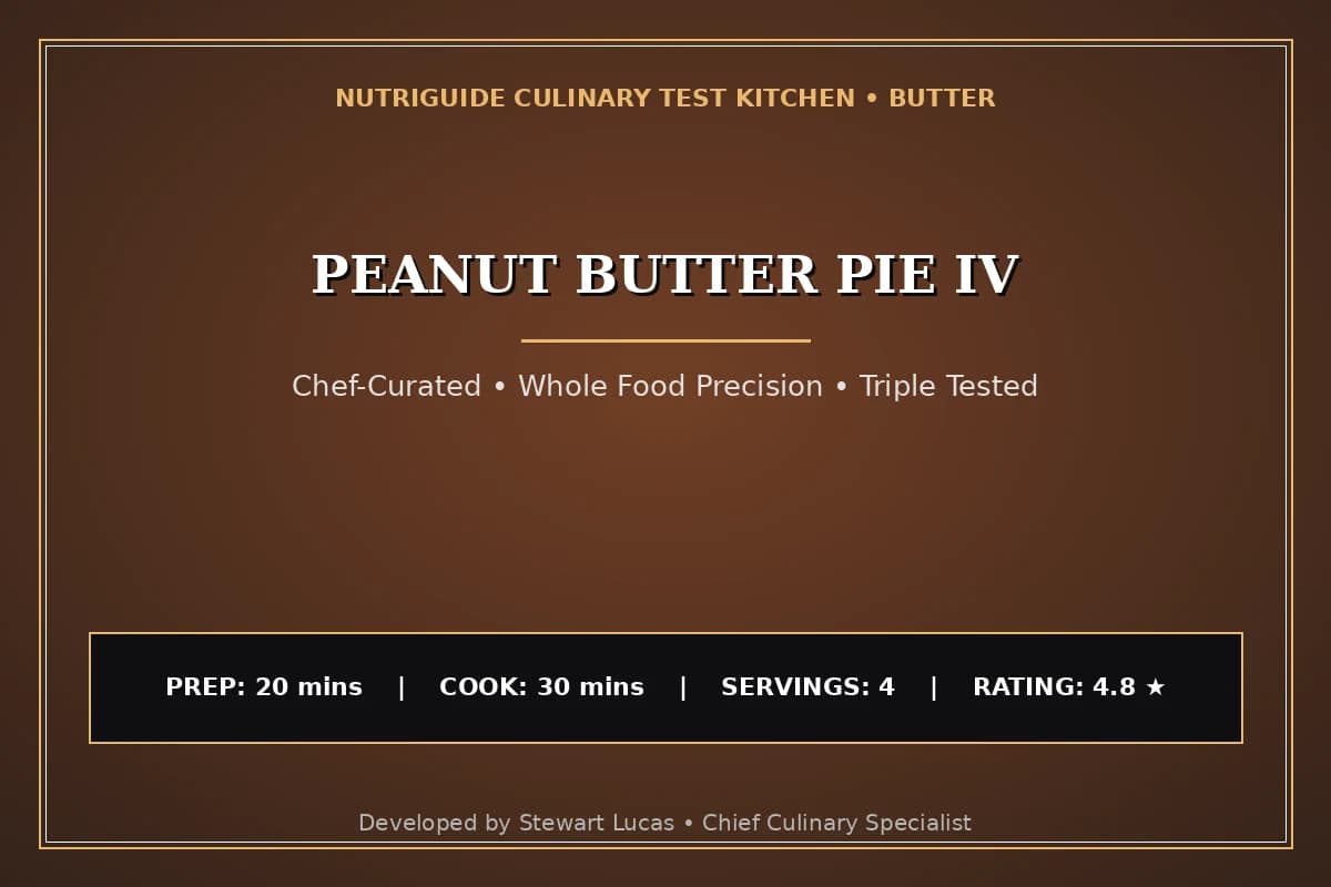 Peanut Butter Pie Iv