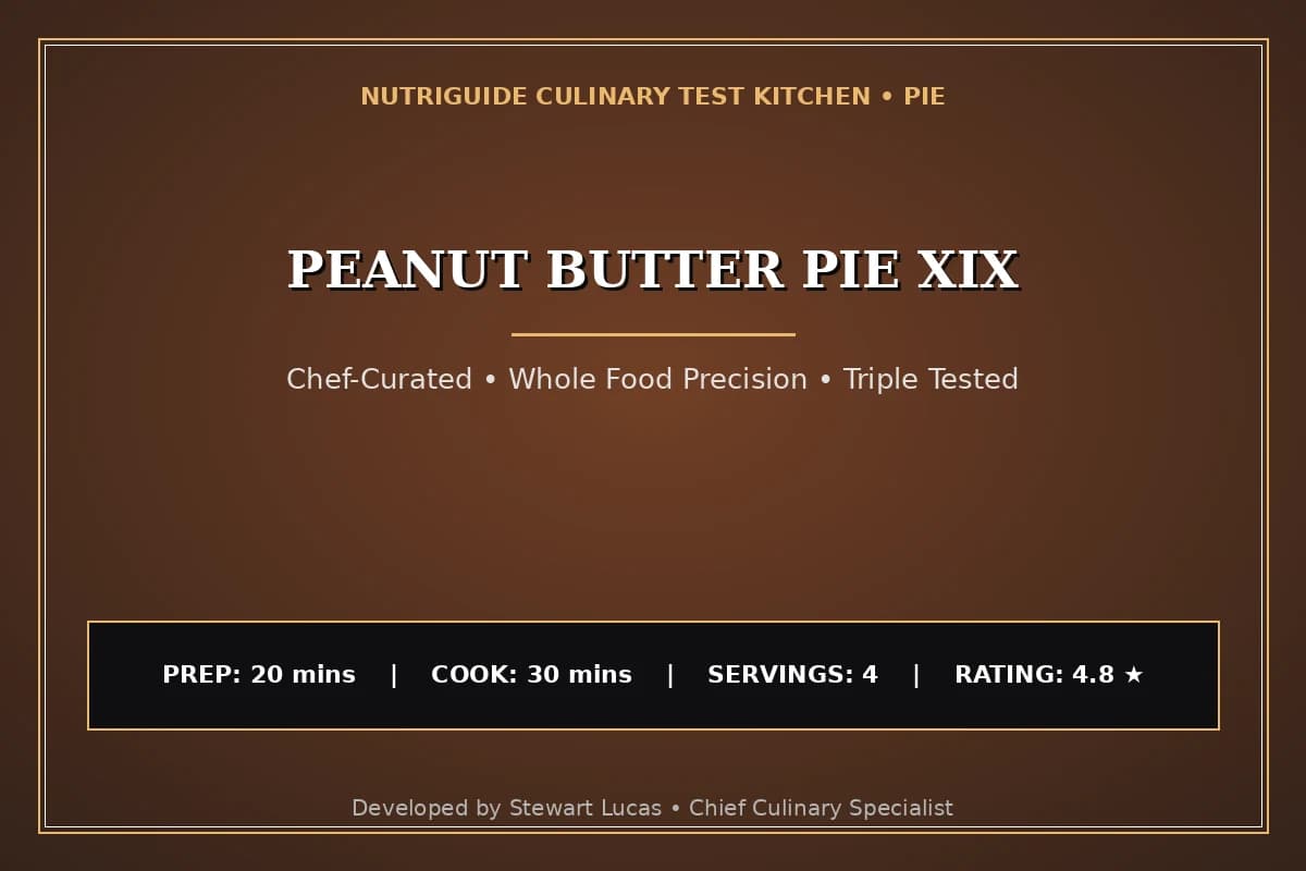 Peanut Butter Pie Xix