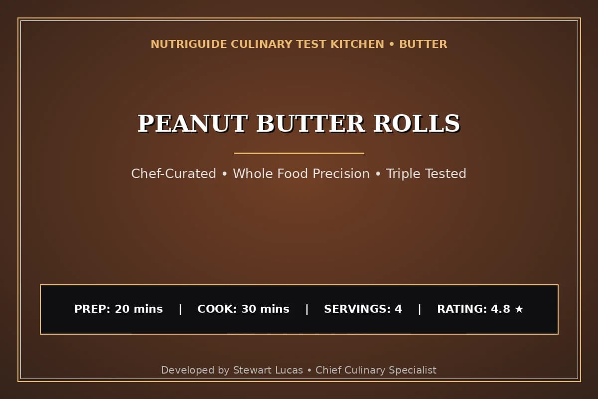 Peanut Butter Rolls