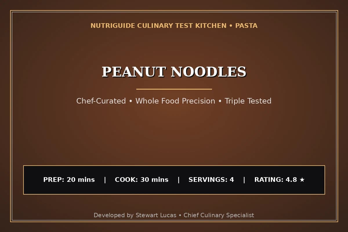 Peanut Noodles