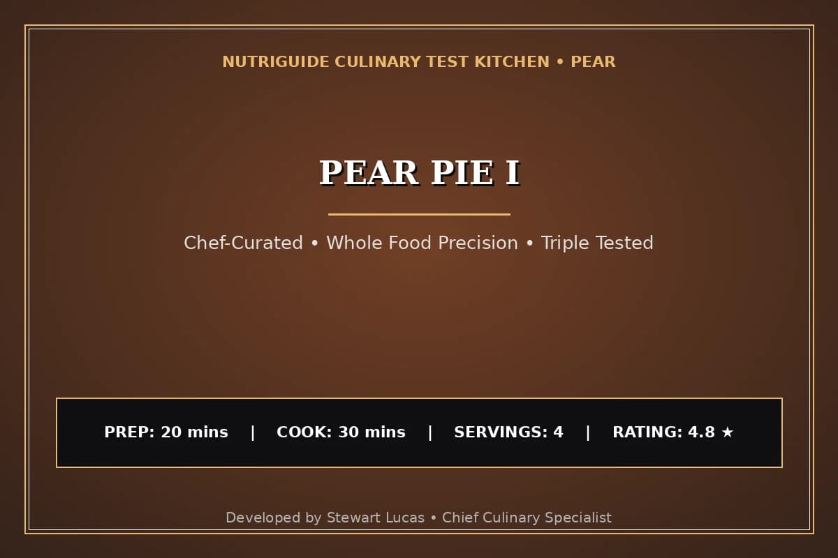 Pear Pie I