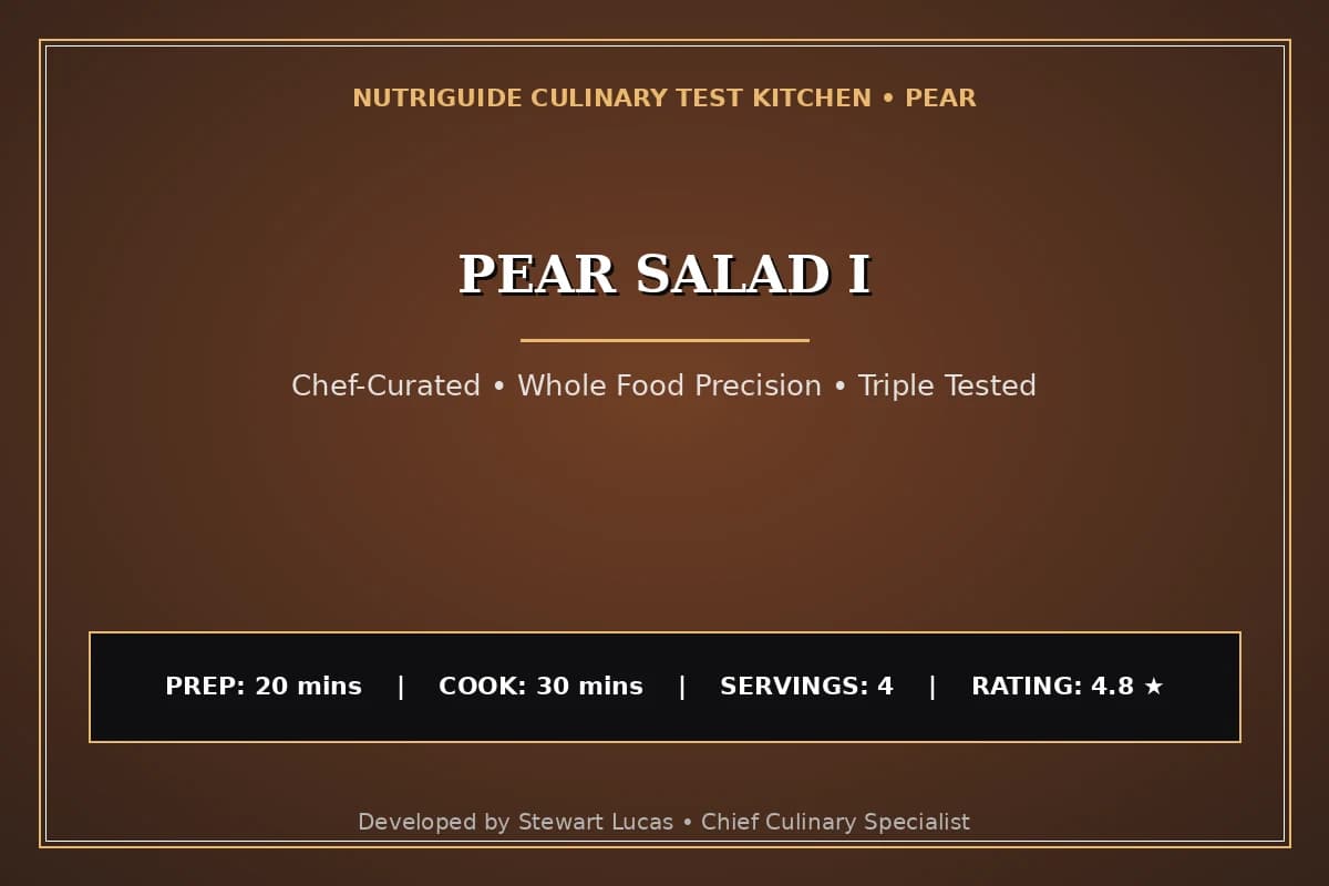 Pear Salad I