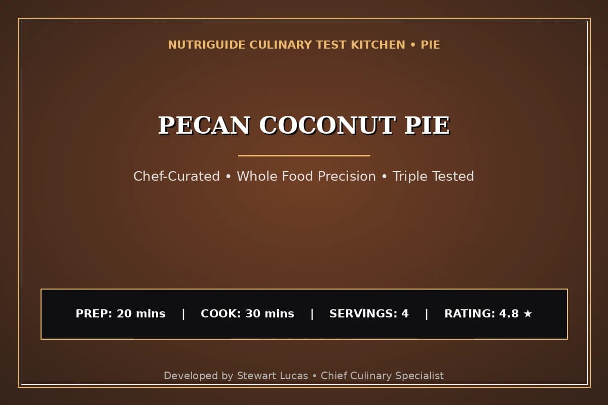 Pecan Coconut Pie