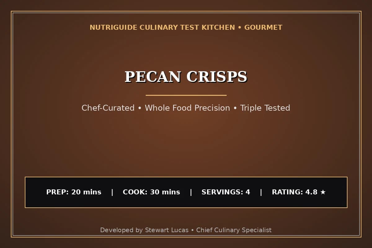 Pecan Crisps
