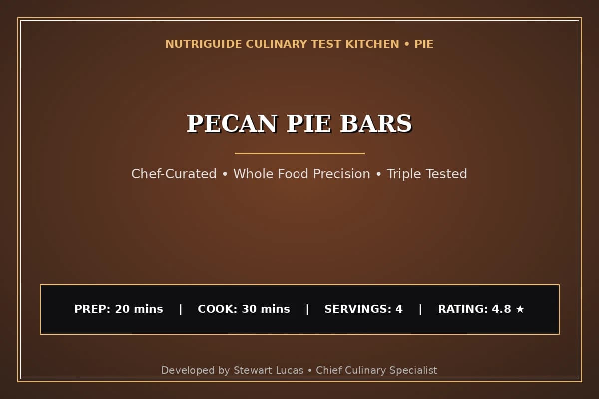 Pecan Pie Bars