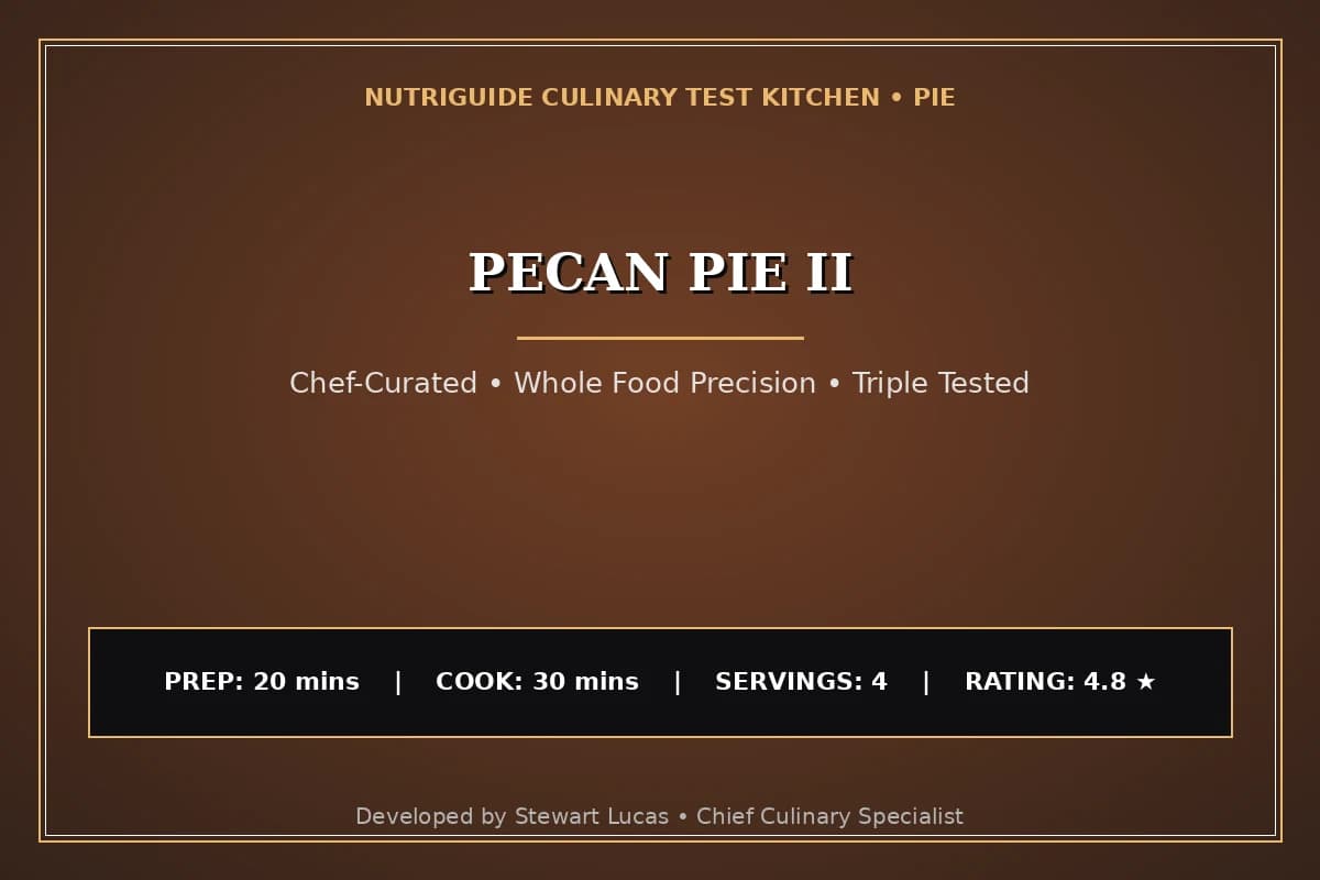 Pecan Pie Ii