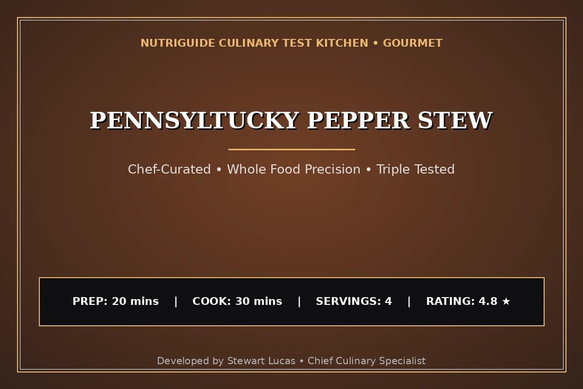 Pennsyltucky Pepper Stew