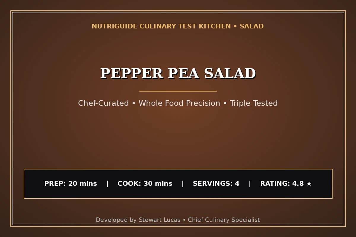 Pepper Pea Salad