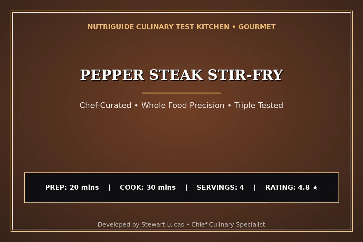 Pepper Steak Stir-Fry