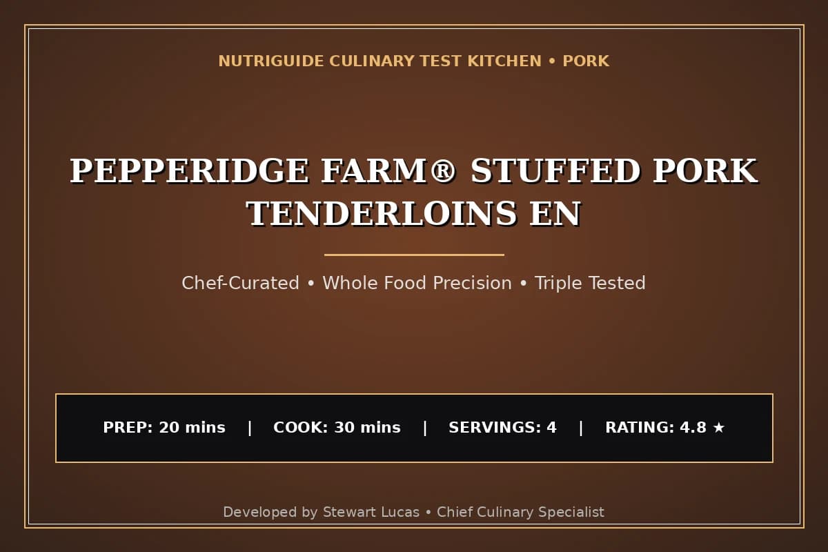 Pepperidge Farm® Stuffed Pork Tenderloins En