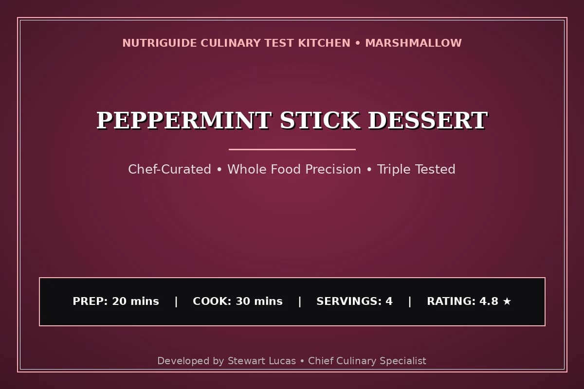 Peppermint Stick Dessert