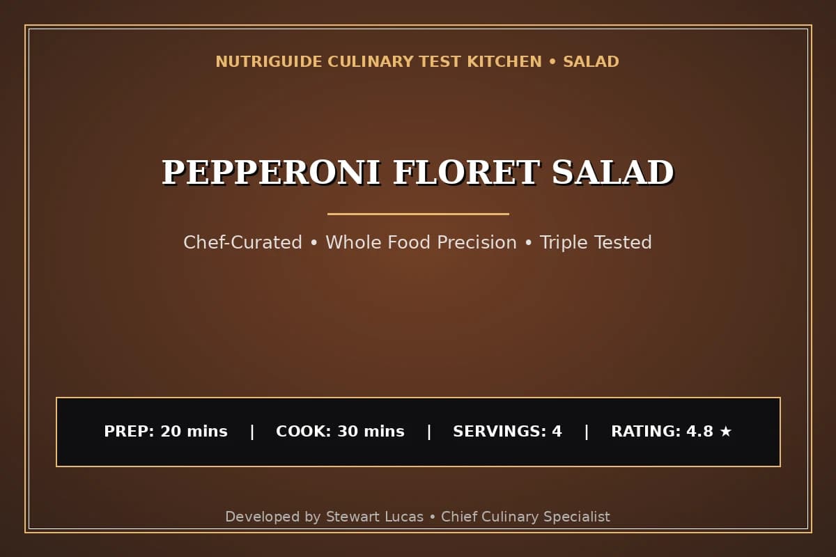 Pepperoni Floret Salad