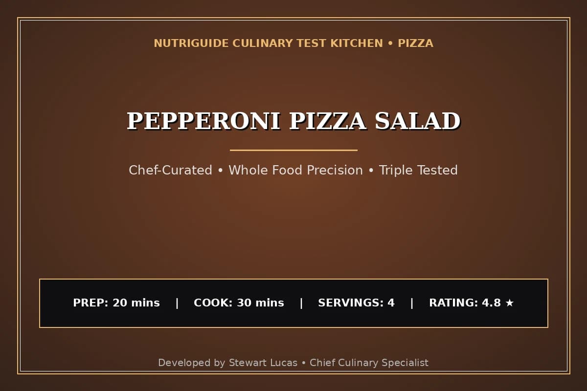 Pepperoni Pizza Salad
